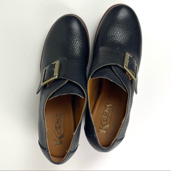 🦉Kork Ease Little Monk Strap Black Bootie Size 7 - Picture 5 of 10